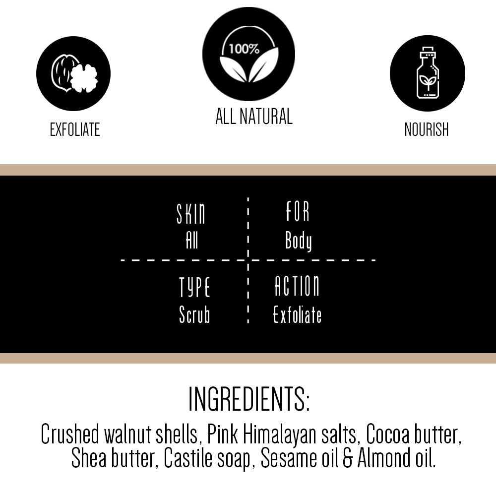 Wild for Walnut Bath Butter scrub