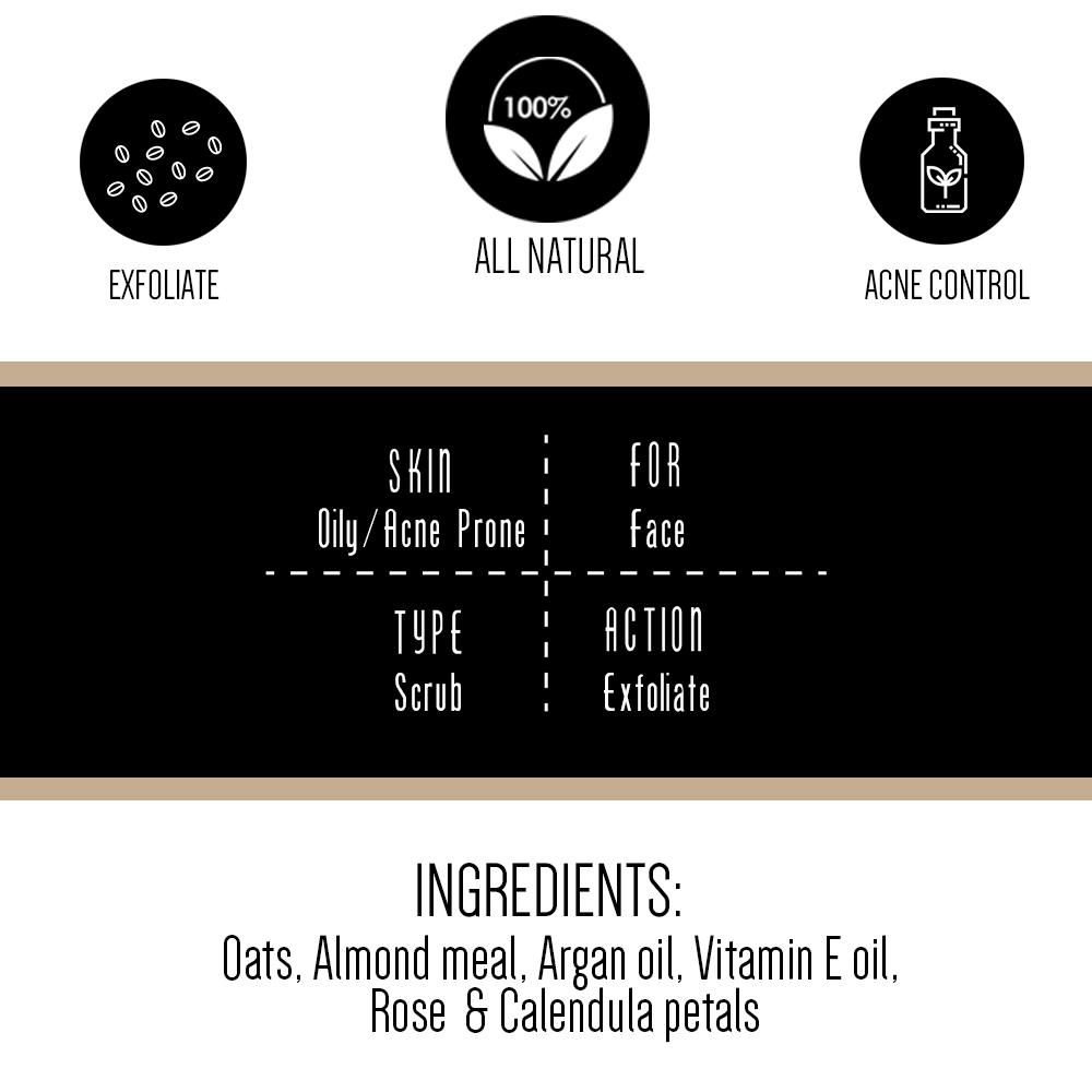 Zesty Lemon Face Exfoliator