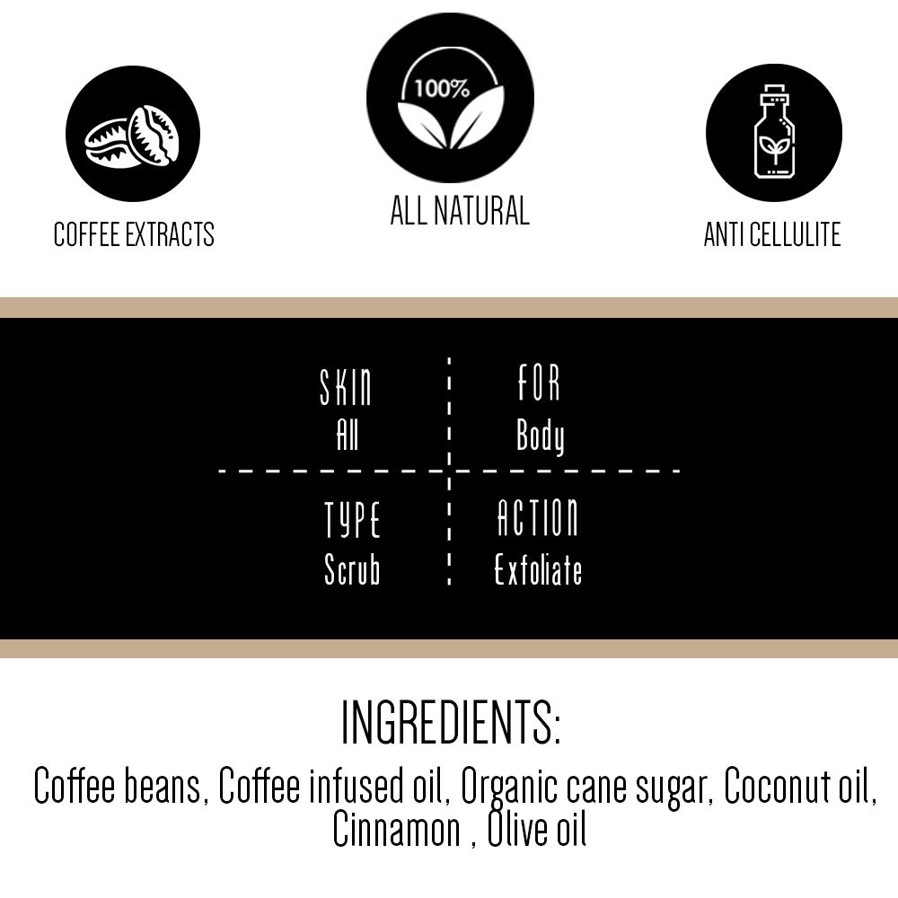 Coffee Caramel Body Scrub