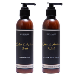 CEDAR & ARABIAN WOOD HAND WASH + CEDAR & ARABIAN WOOD HAND & BODY LOTION